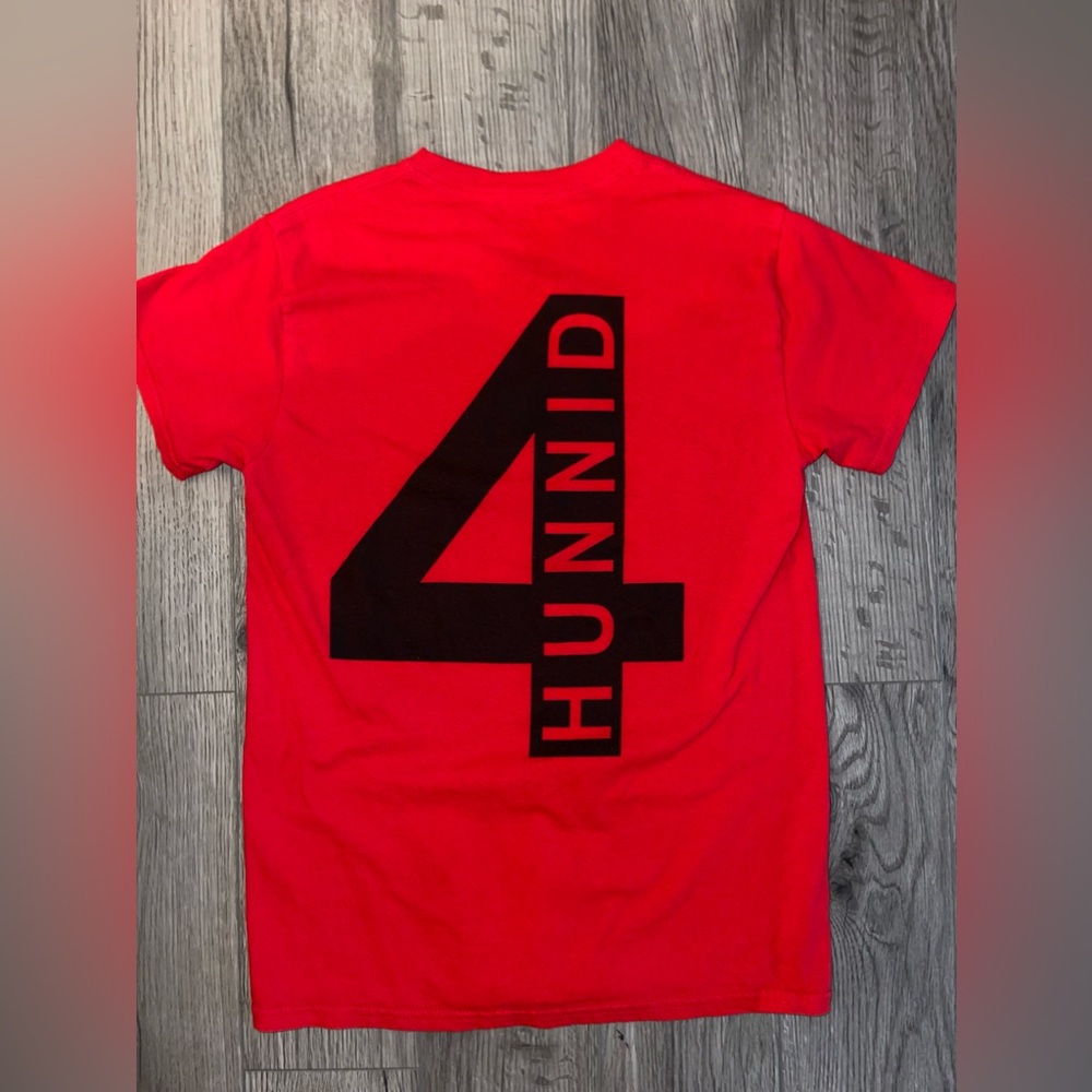 4 Hunnid Men’s Size Small Shirt - Picture 4 of 5
